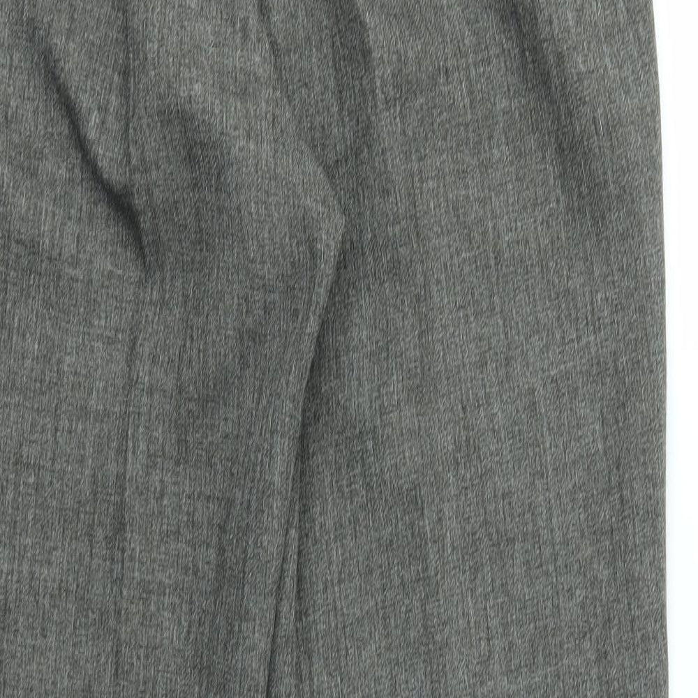 Damart Womens Brown   Trousers  Size 12 L27 in - stretch waistband