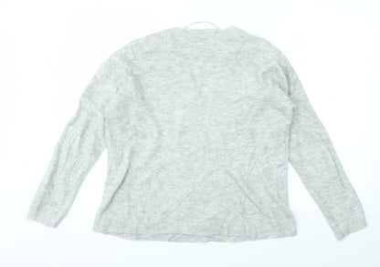Vero Moda Womens Grey   Pullover Jumper Size S