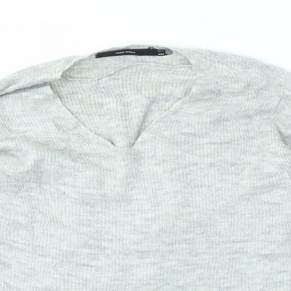Vero Moda Womens Grey   Pullover Jumper Size S