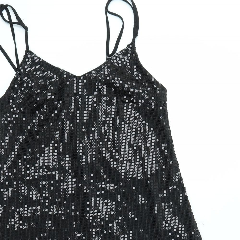 Evita Womens Black   Fit & Flare  Size 10
