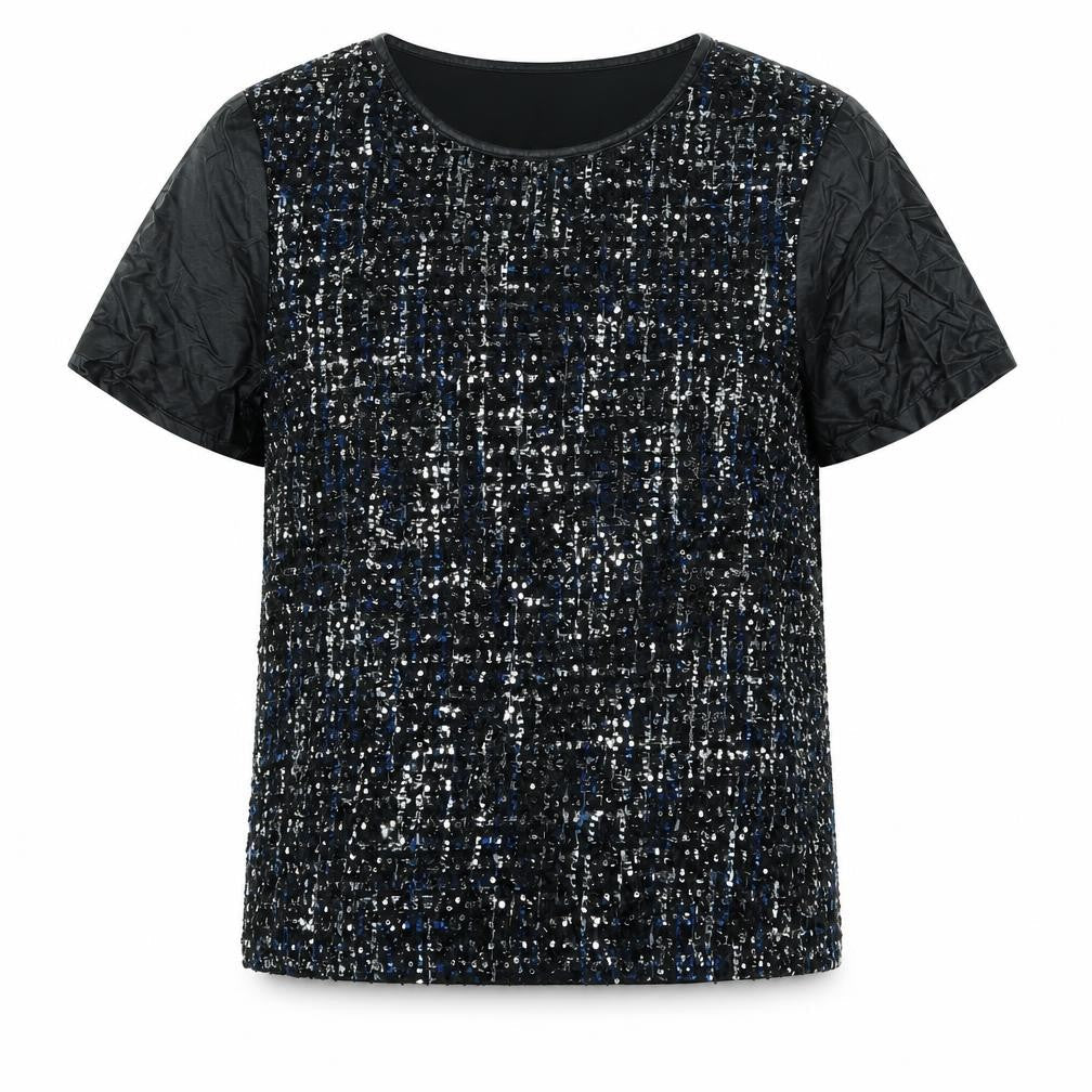 Marks & Spencer Womens Black   Basic T-Shirt Size 10