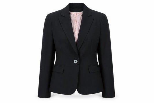 NEXT Womens Black Striped  Jacket Blazer Size 6
