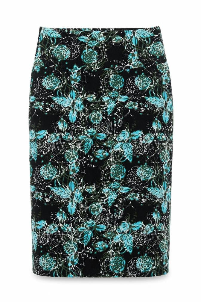LuLaRoe Womens Multicoloured Floral  A-Line Skirt Size XS  - stretch waistband