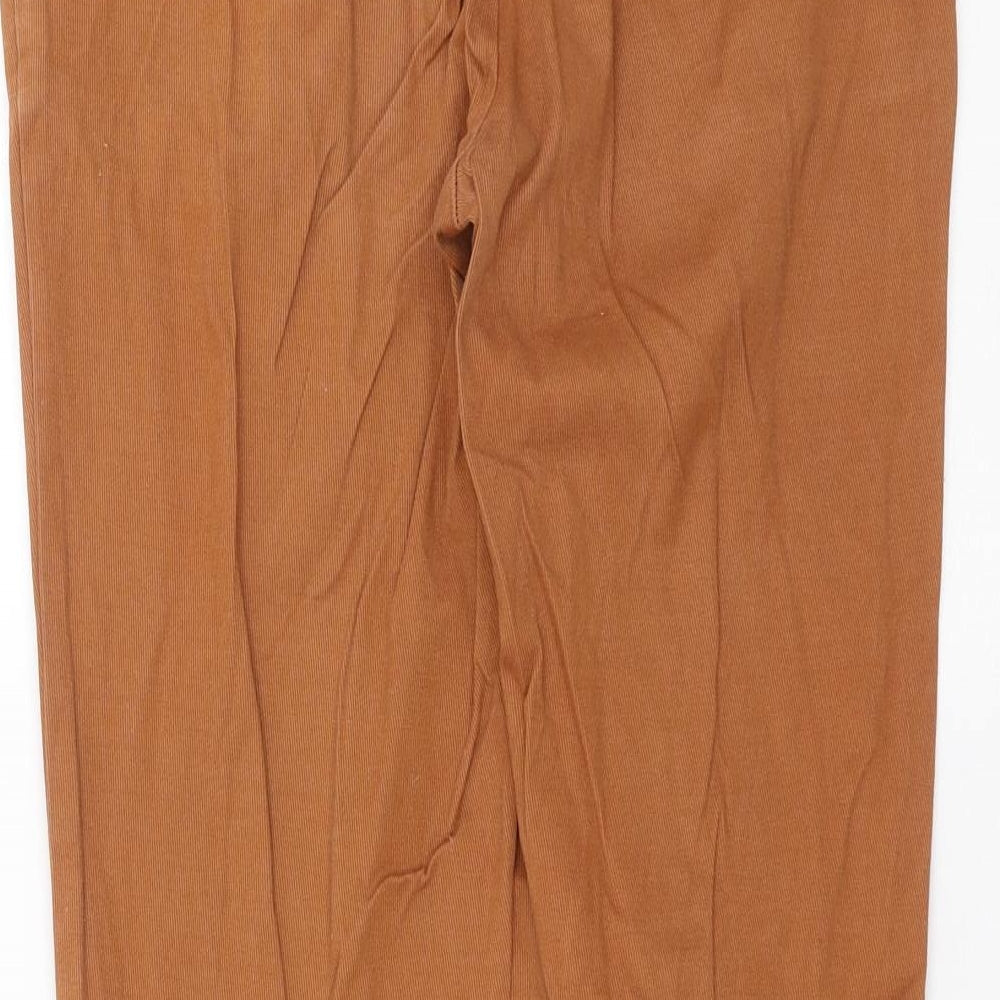 NEXT Womens Brown   Trousers  Size 8 L25 in