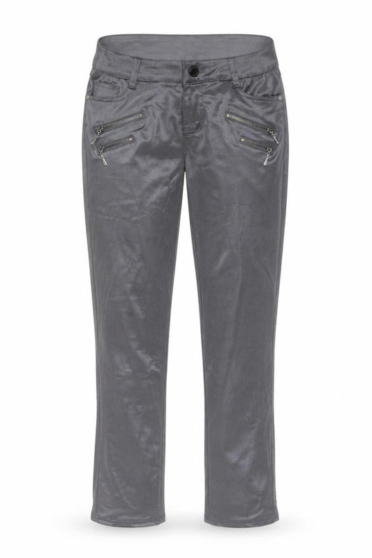 Denim Club Womens Grey   Trousers  Size 10 L30 in