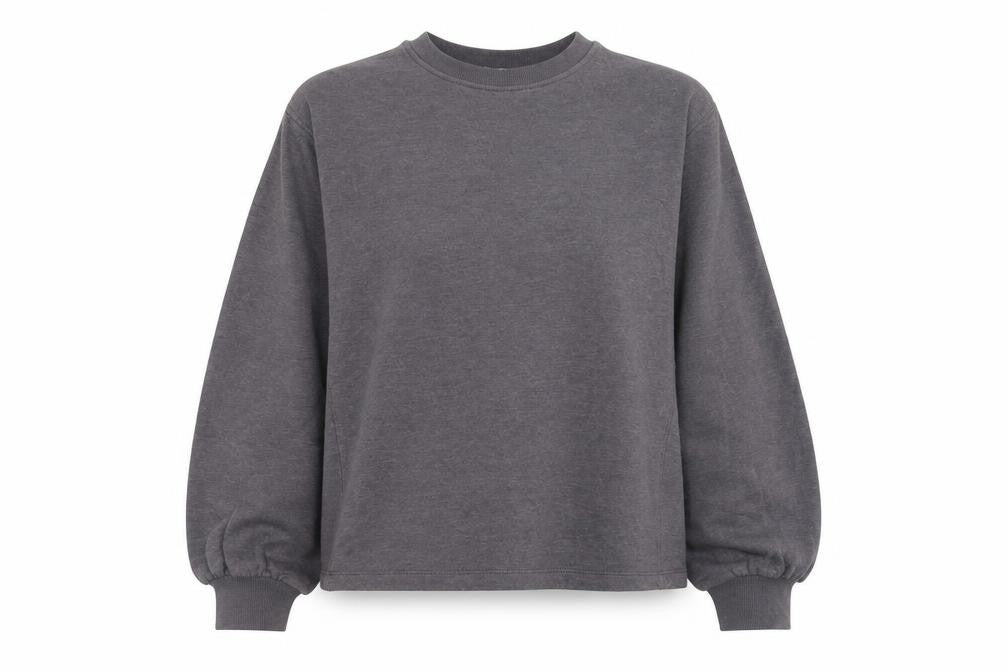 George Womens Grey   Pullover Sweatshirt Size L