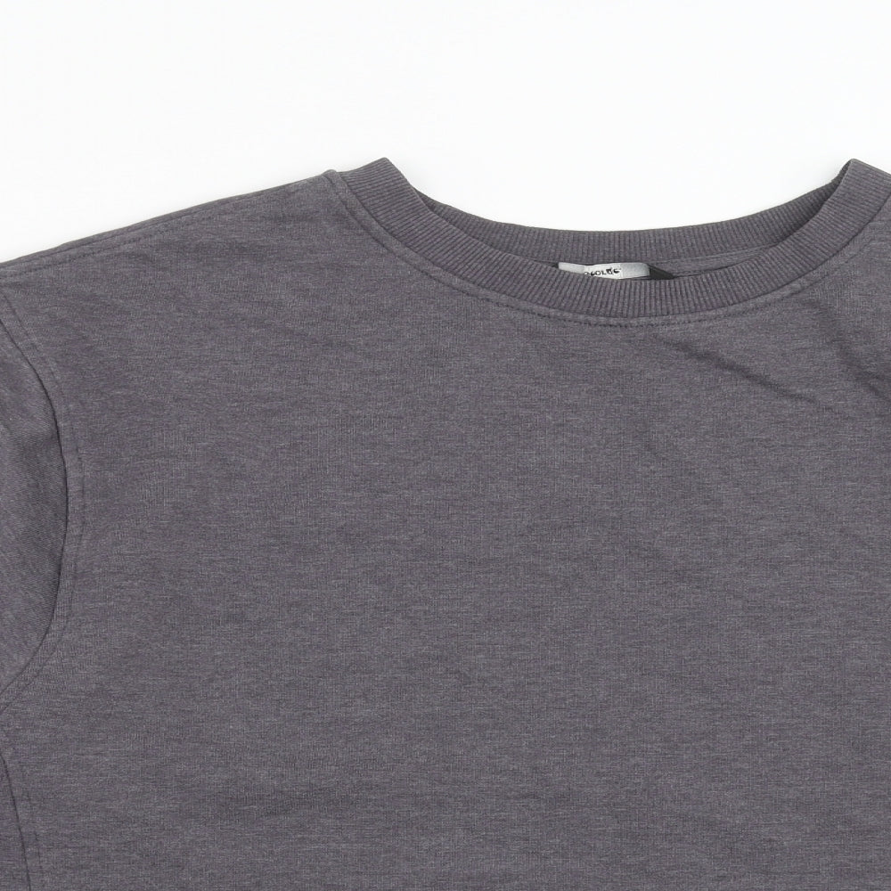 George Womens Grey   Pullover Sweatshirt Size L