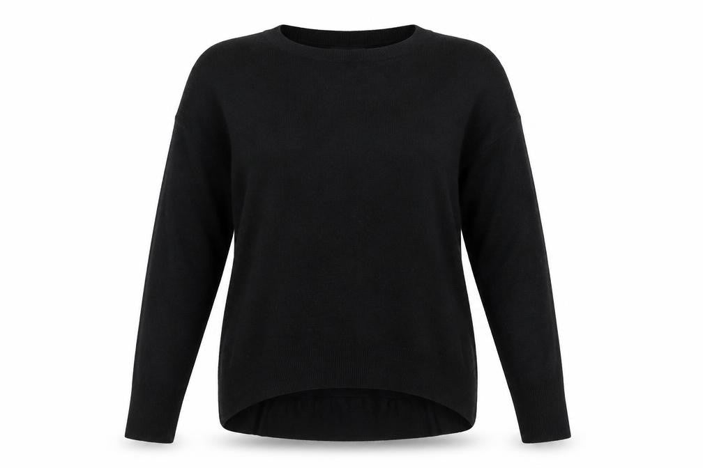 Primark Womens Black  Knit Pullover Jumper Size L