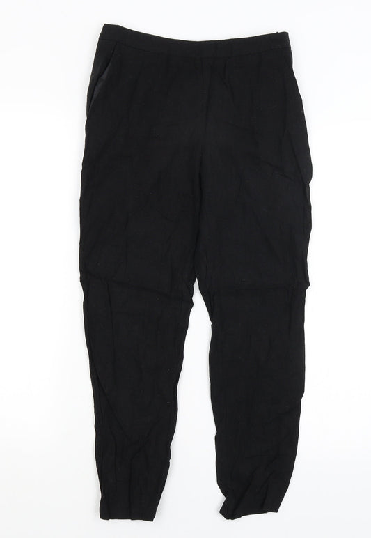 ASOS Womens Black   Capri Trousers Size 6 L24 in