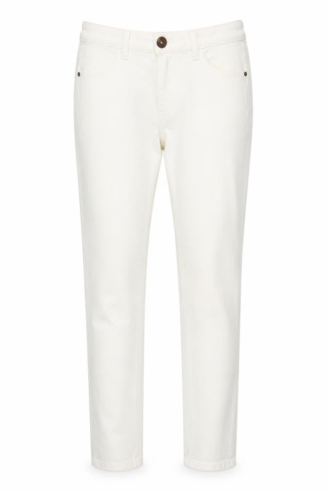 Next Womens White  Denim Skinny Jeans Size 10 L28 in