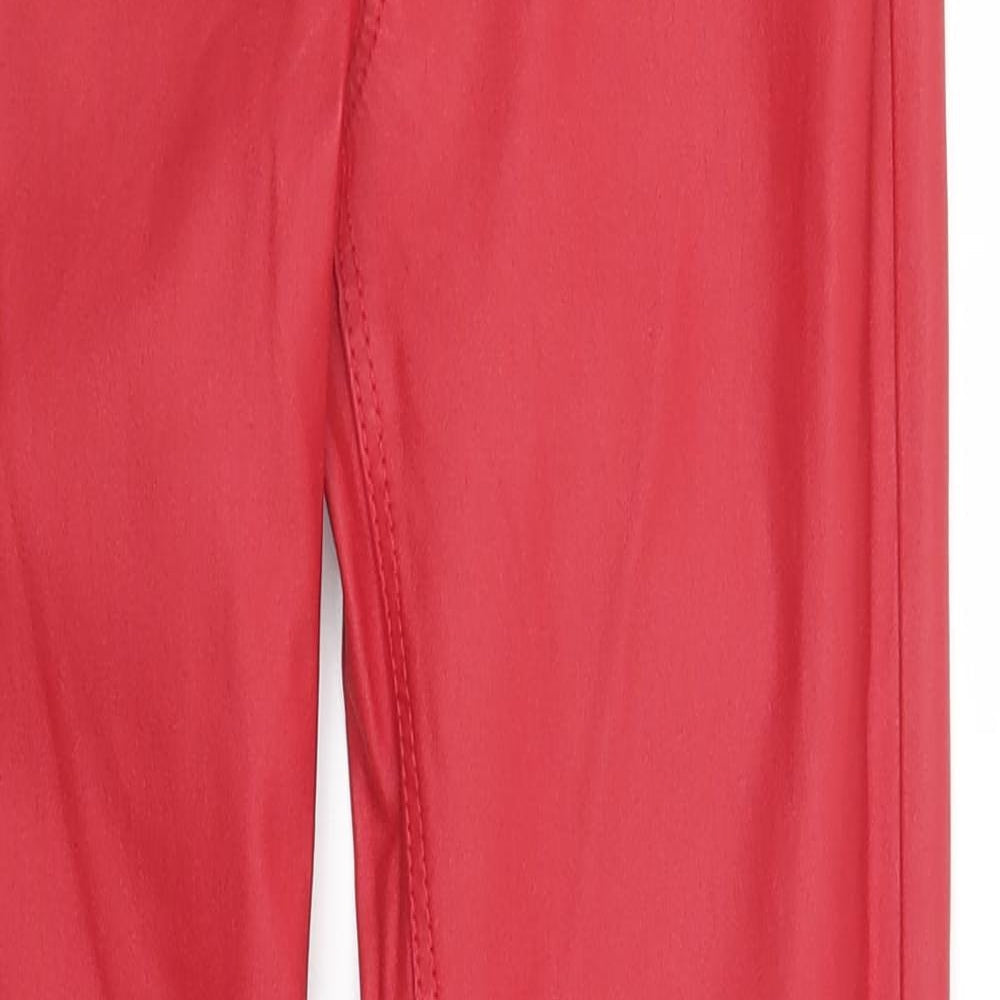 Stradavarius Womens Red   Skinny Jeans Size S L26 in