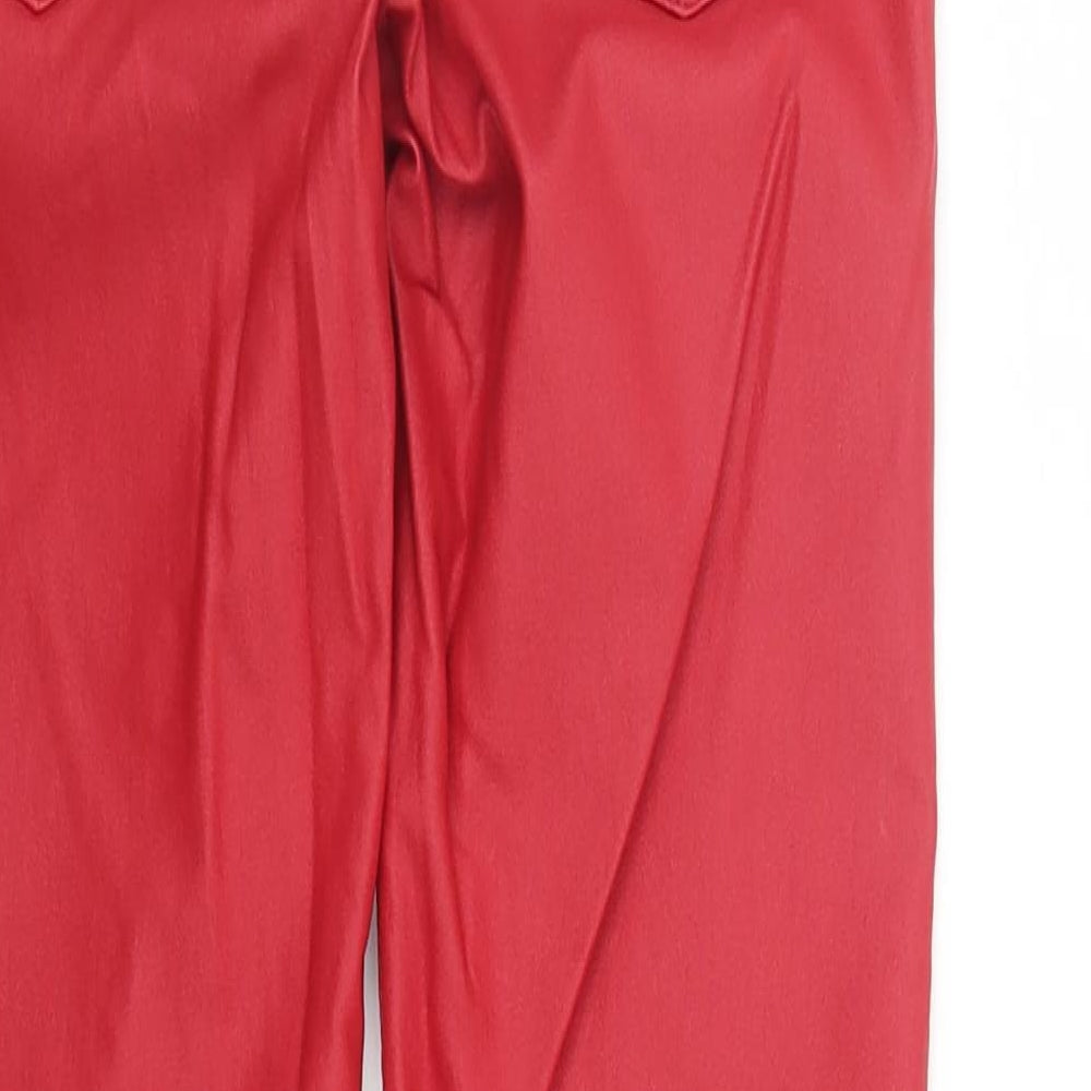 Stradavarius Womens Red   Skinny Jeans Size S L26 in