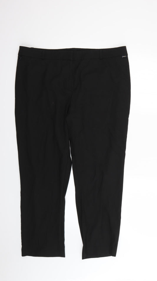incorporatewear Womens Black   Trousers  Size 18 L24 in