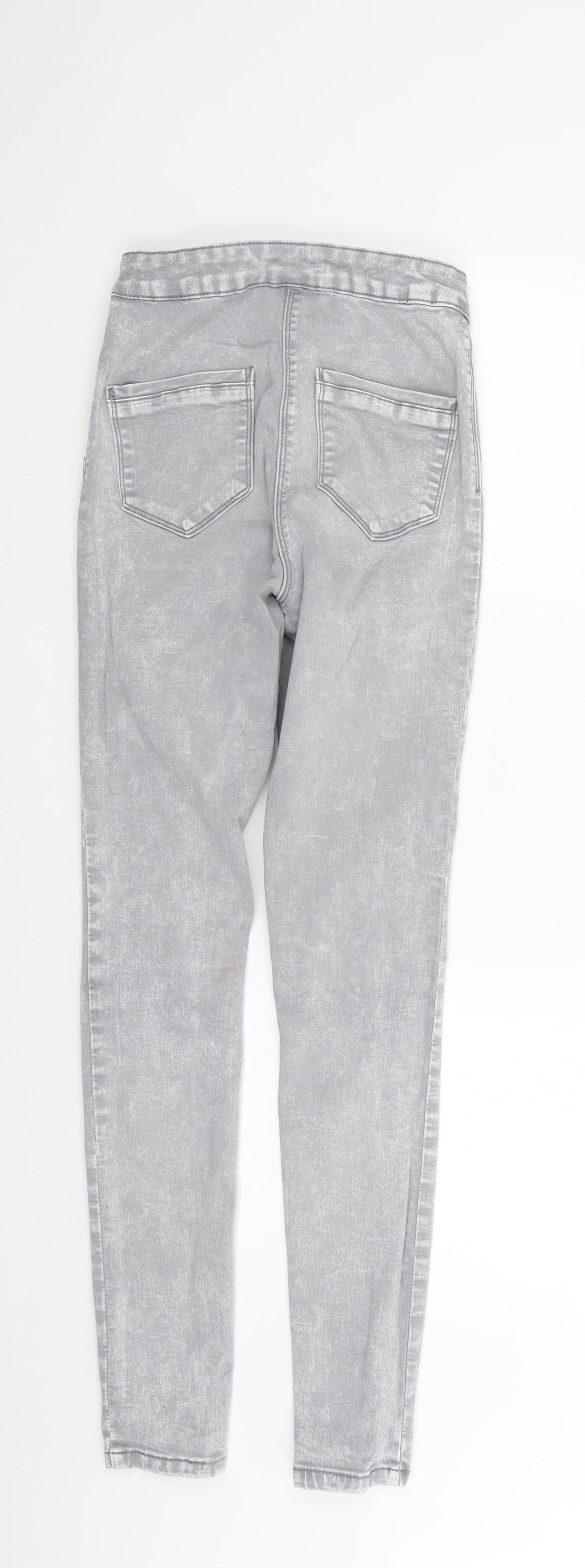 Preworn Womens Grey   Jegging Jeans Size 8 L27 in