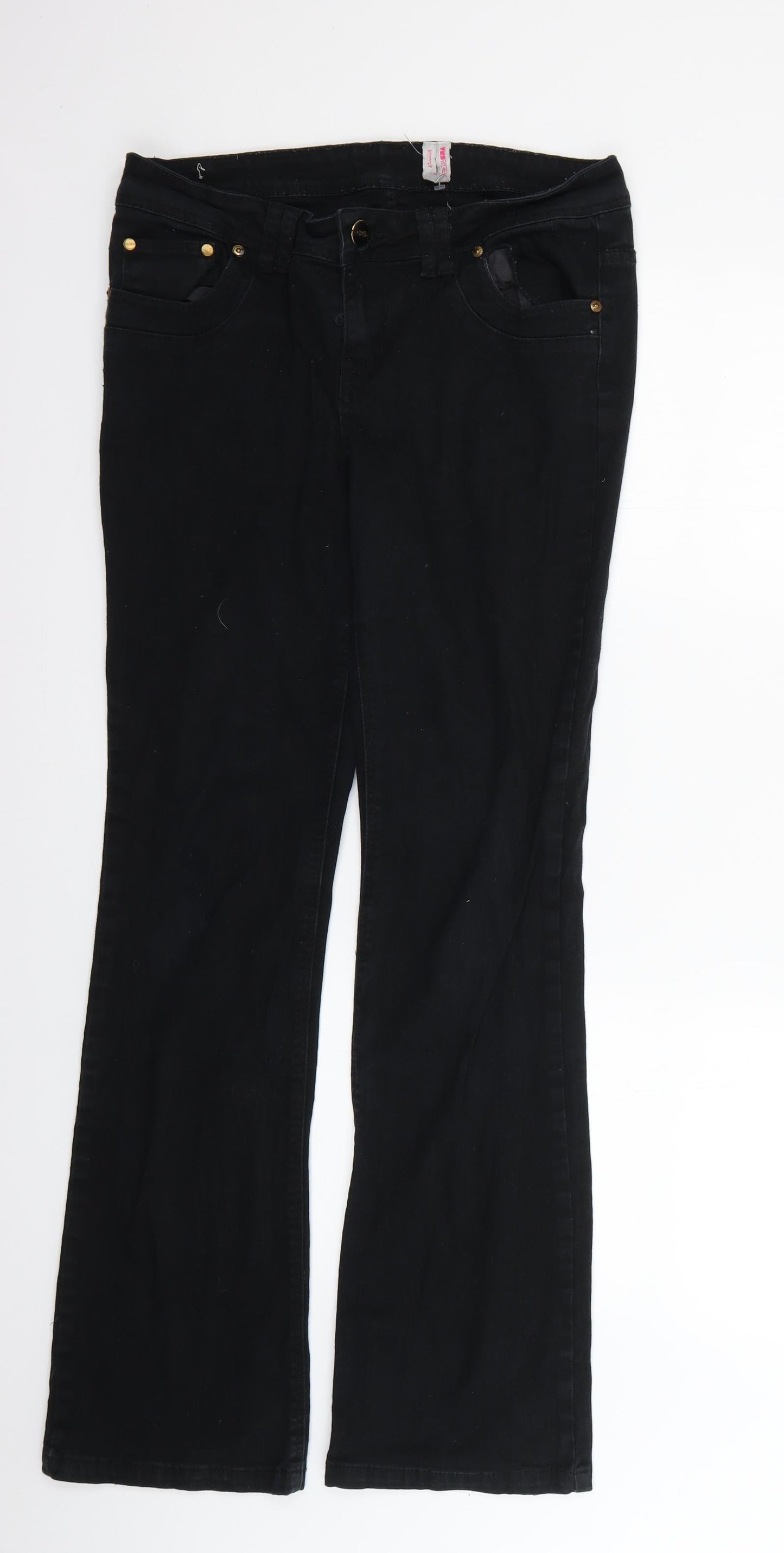 yes yes Womens Black   Skinny Jeans Size 14 L30 in