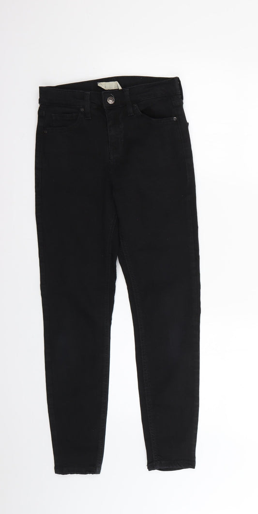 Preworn Mens Black   Skinny Jeans Size 28 L24 in