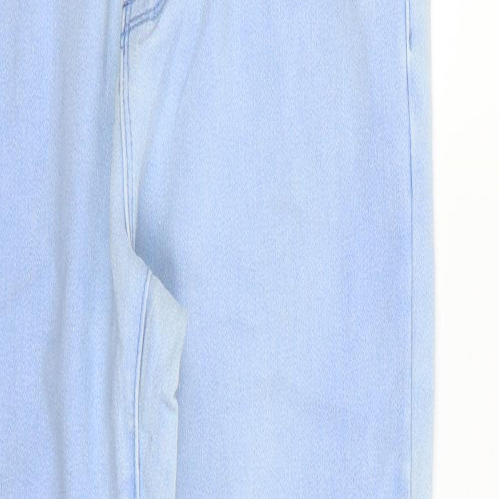 intuition Womens Blue   Skinny Jeans Size 10 L24 in