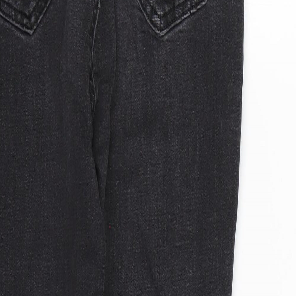 Denim & Co. Womens Grey   Skinny Jeans Size 12 L26 in