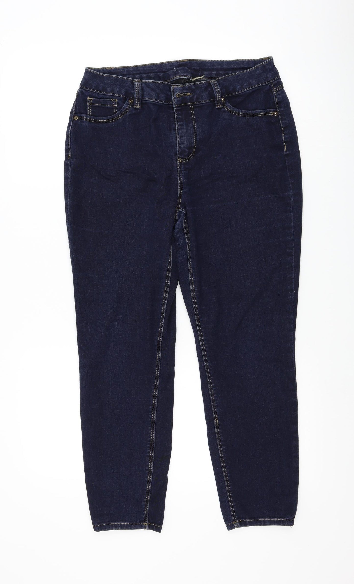Preworn Womens Blue   Straight Jeans Size 30 L25.5 in