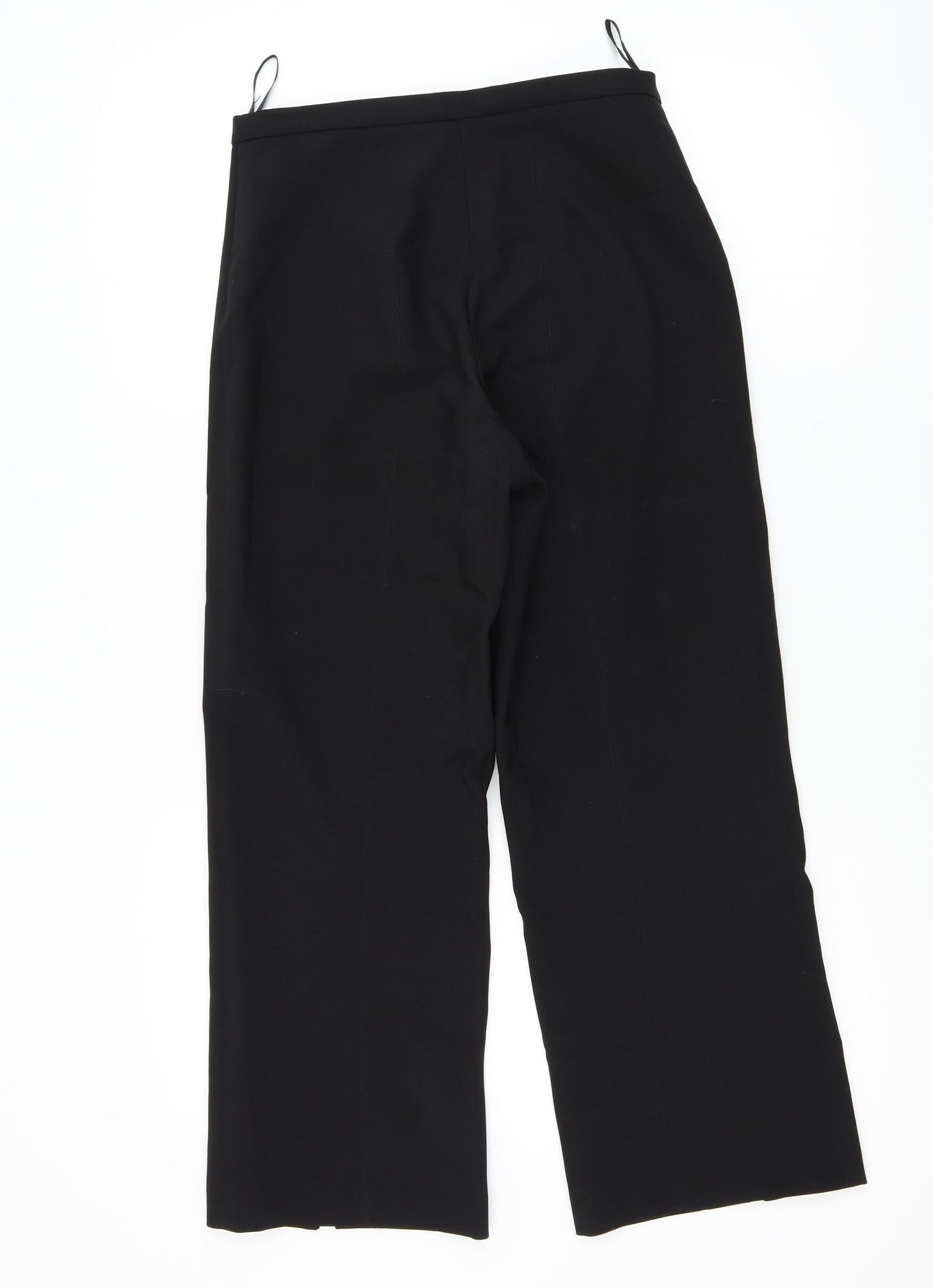 as Womens Black   Trousers  Size 36 L25 in