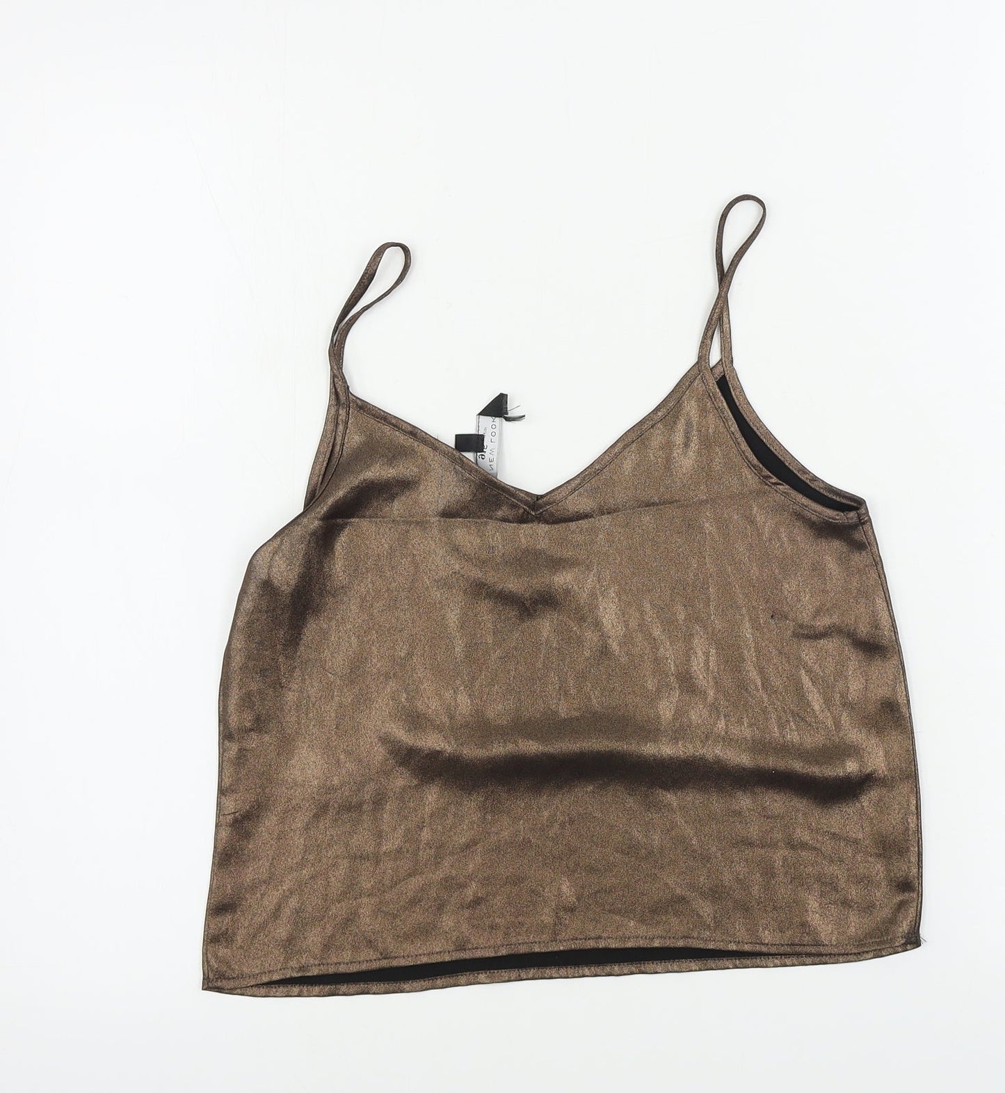 New Look  Girls Brown   Basic Tank Size 12 Years