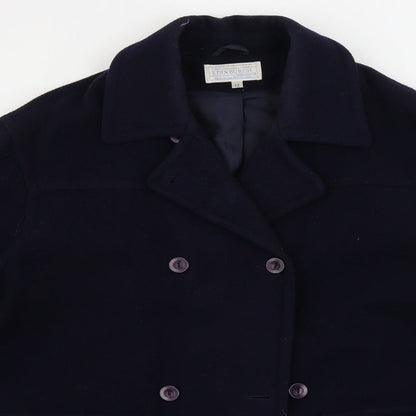 Edinburgh   Womens Blue   Jacket Coat Size 12