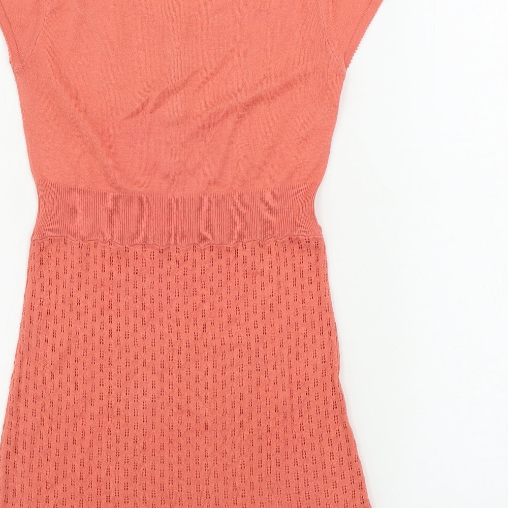 EA Womens Pink   A-Line  Size S
