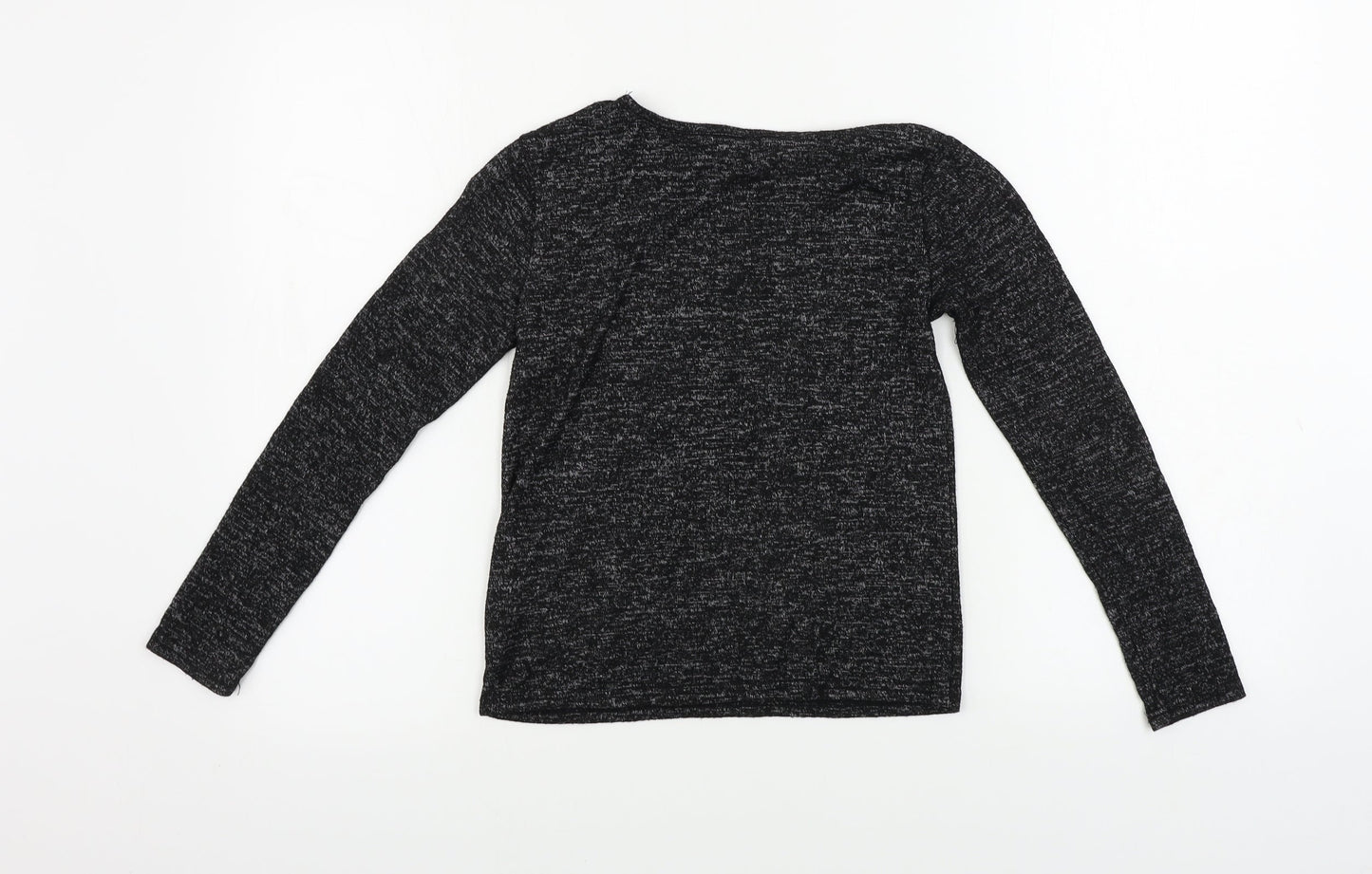 Primark Girls Black   Pullover Jumper Size 9-10 Years
