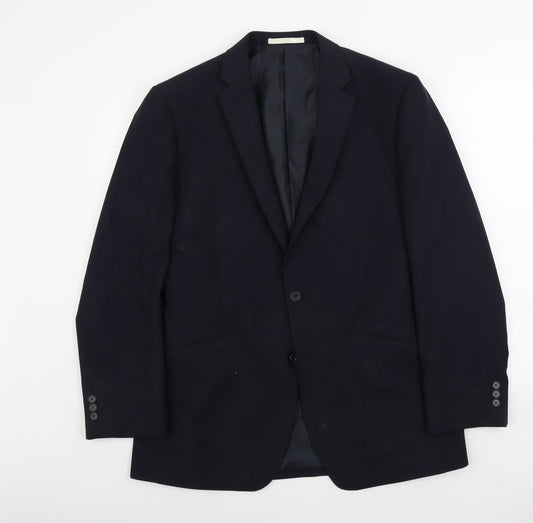 Burton Mens Blue   Jacket Blazer Size 42