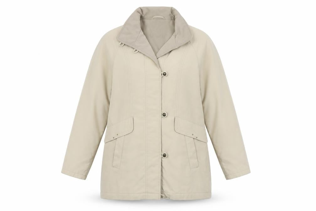 TELEMAC  Womens Beige   Jacket Coat Size S