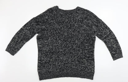 George  Womens Grey   Pullover Jumper Size 12