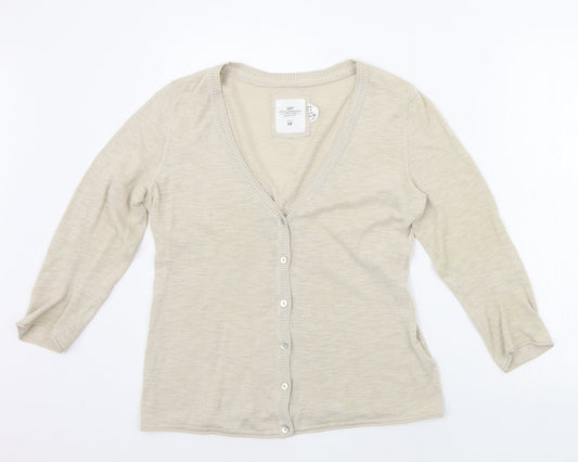 H&M Womens Beige   Pullover Jumper Size M
