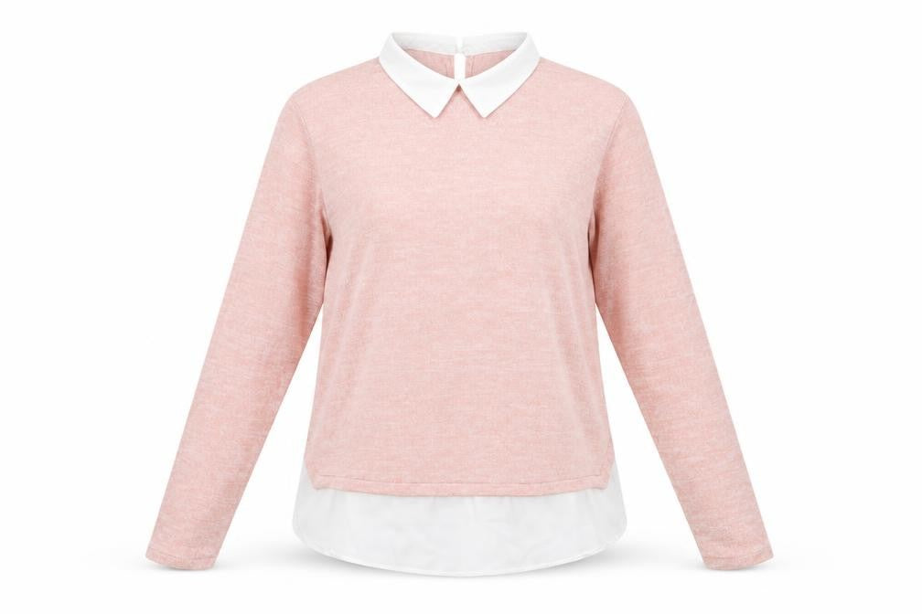 Primark Womens Pink   Pullover Jumper Size S