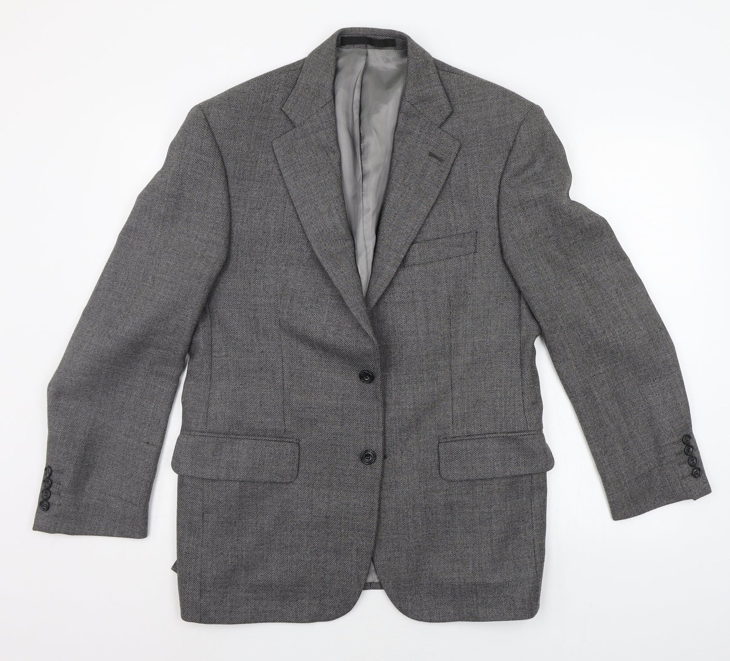 Marks and Spencer Womens Grey   Jacket Suit Jacket Size 10