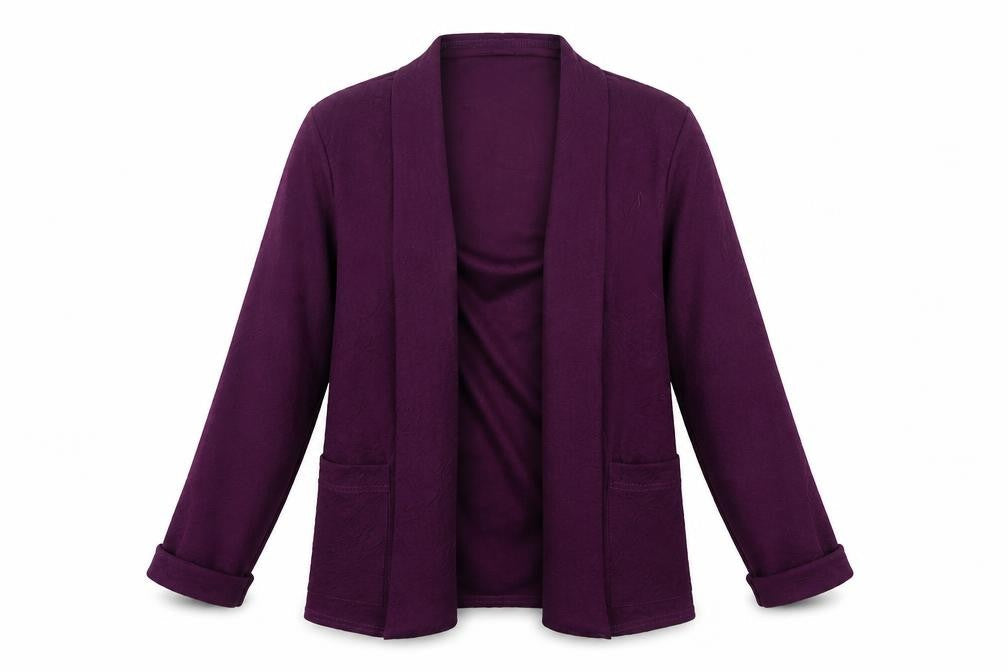 CND Womens Purple   Cardigan Jumper Size 10