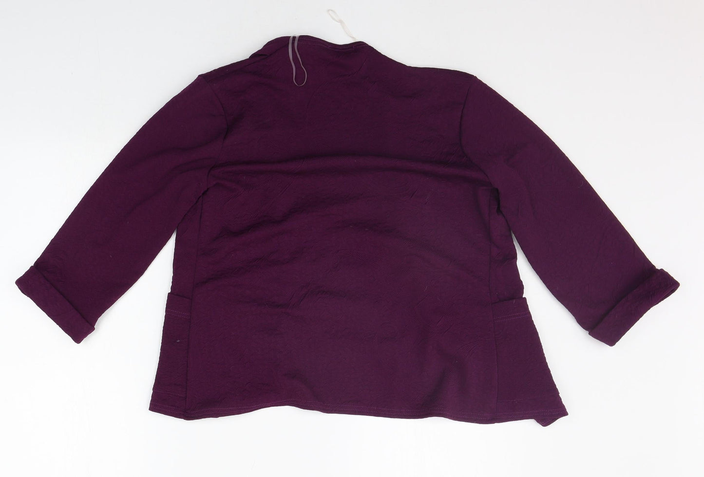 CND Womens Purple   Cardigan Jumper Size 10