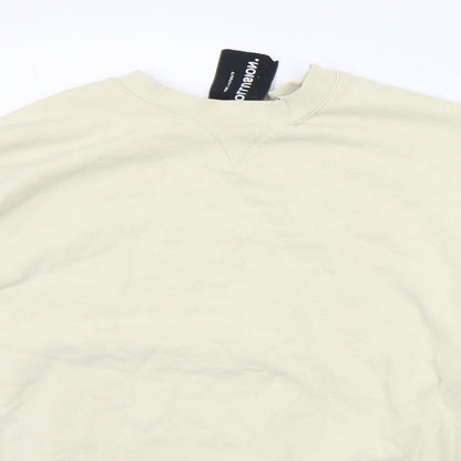 Collusion Womens Beige   Pullover Jumper Size M