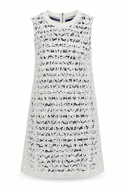 Next Womens Blue Striped  A-Line  Size 8