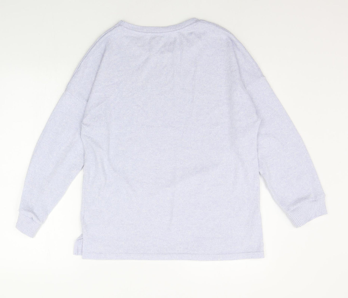 Primark Womens Blue Solid  Top Pyjama Top Size M