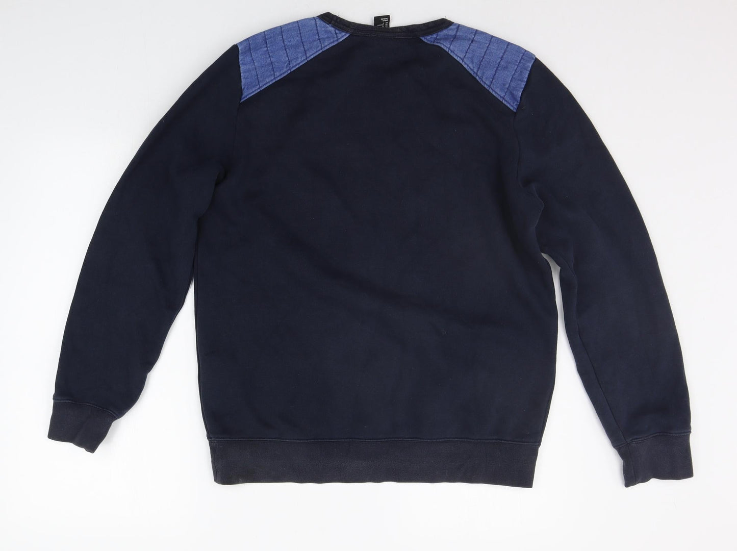 H&M Mens Black   Pullover Jumper Size M