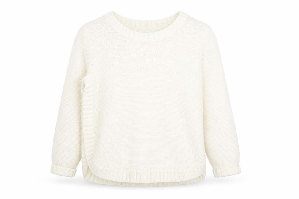 Preworn Womens White   Pullover Jumper Size XS