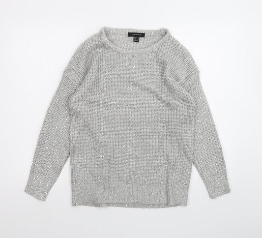 Atmosphere Womens Grey   Pullover Jumper Size 10