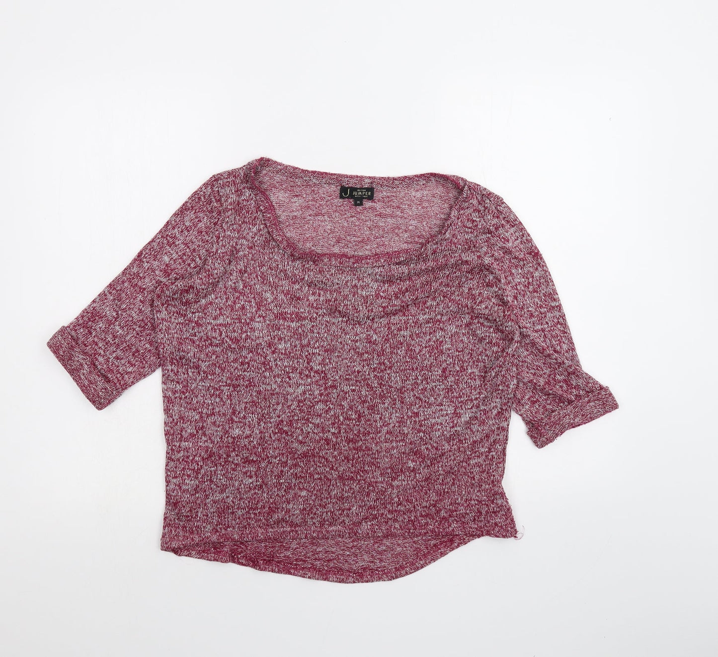 New Look Womens Red   Basic T-Shirt Size 14