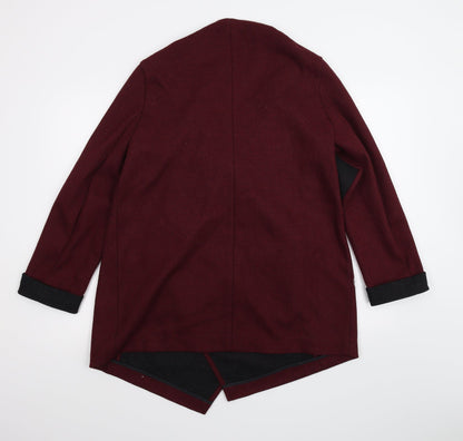 Back view of Red Herring women’s red jacket, size UK 14