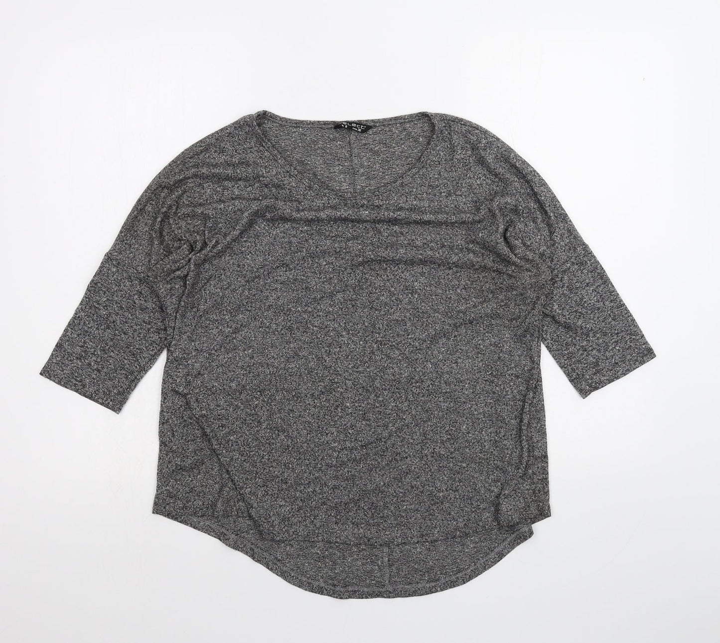 Select Womens Grey   Basic T-Shirt Size 8