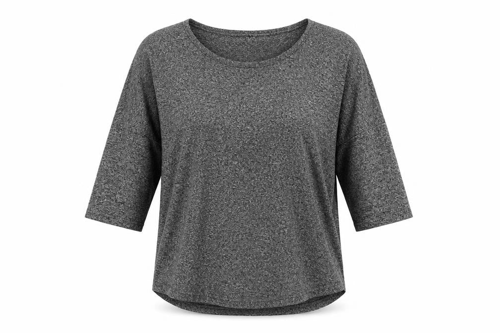Select Womens Grey   Basic T-Shirt Size 8