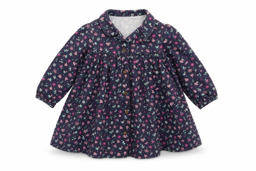 Nutmeg Baby Blue   A-Line  Size 6-9 Months
