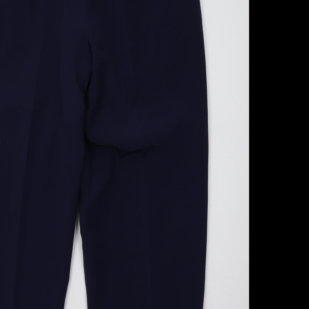 lenvol Womens Blue   Trousers  Size 8 L29 in
