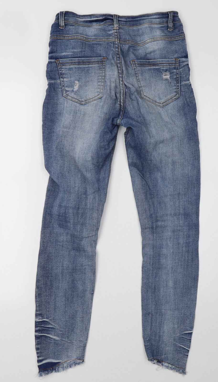 GIRL VIVI Womens Blue  Denim Skinny Jeans Size 8 L27 in