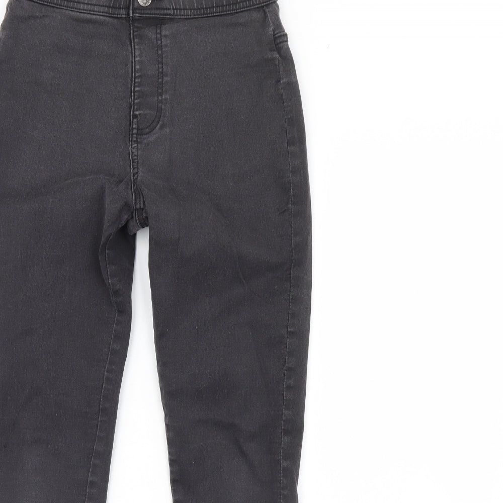 m&s Girls Grey  Denim Skinny Jeans Size 13 Years